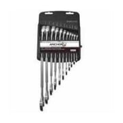 15 Piece Combination Wrench Set, 12 Points, SAE, Nickel Chrome Plated Finish