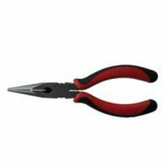 Anchor Brand  Solid Joint Long Nose Pliers - Drop Forged Steel - 6 in.