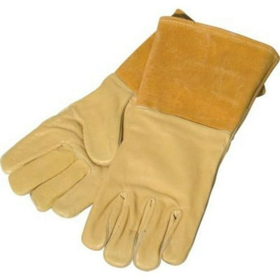 Anchor Brand Top Grain Pigskin Wing Thumb Specialty Welding Gloves, Large, G
