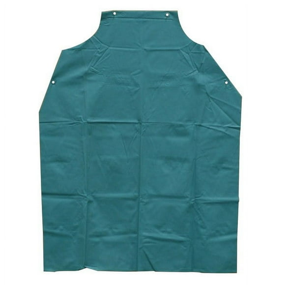 Anchor Brand Vinyl Bib Apron, 45" x 35", Green