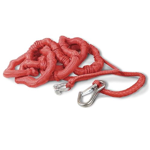 Mini Buddy Anchor Line For PWCs (Personal Watercraft) | Compact Black Anchor Rope