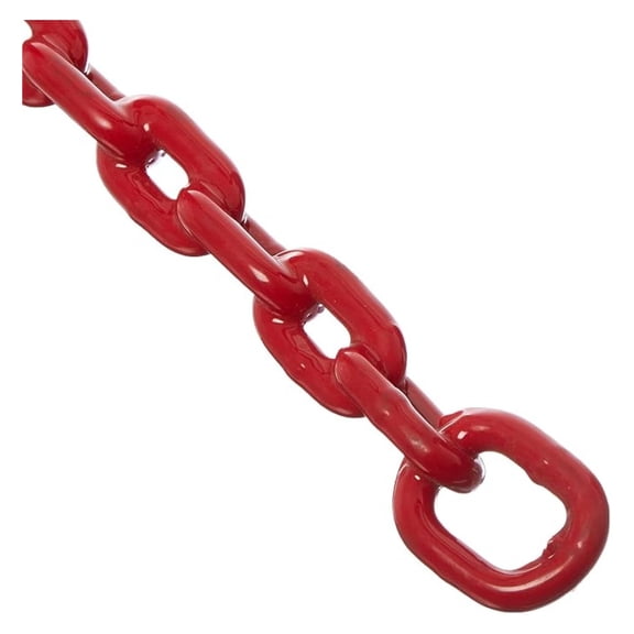Anchor Chain 5/16 Inch x 4ft PVC Coated Marine Chain - Boat Anchor Line Connector, Hot Dipped Galvanized Steel - Secure Boat Anchoring for Small Boats & Kayaks