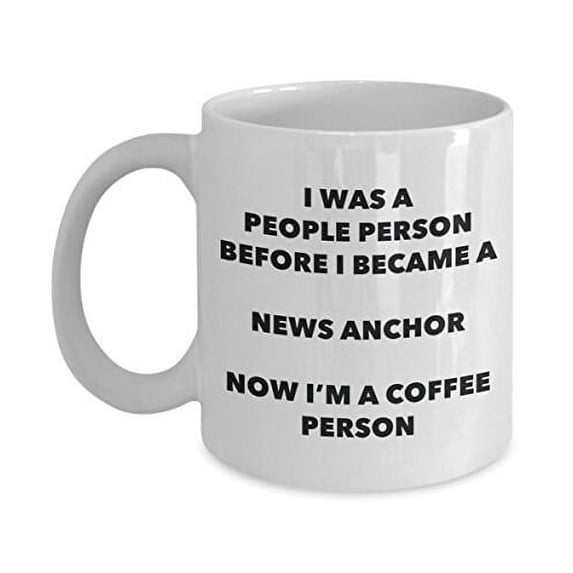 Anchor Coffee Person Mug - Funny Tea Cocoa Cup - Birthday Christmas Coffee Lover Cute Gag Gifts Idea