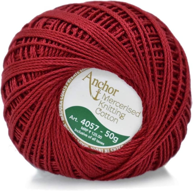 Anchor Crochet Threads Tatting Knitting Hand Embroidery Cross Stitching Balls 50 Grams (Pack Of 1)
