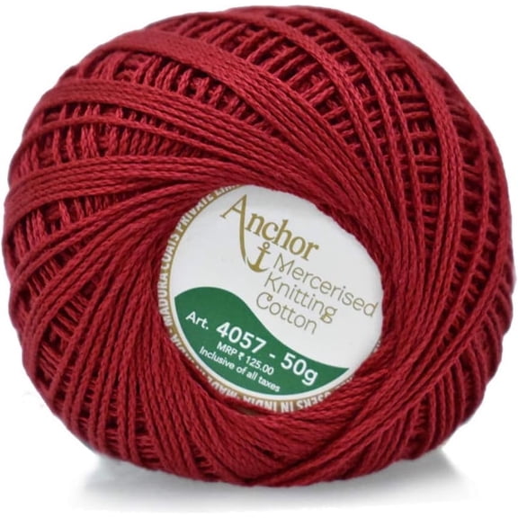 Anchor Crochet Threads Tatting Knitting Hand Embroidery Cross Stitching Balls 50 Grams (Pack Of 1)