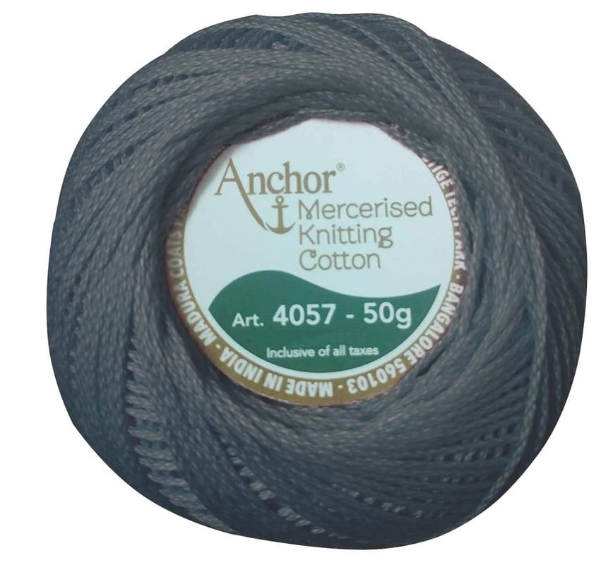 Anchor Crochet Threads Tatting Knitting Hand Embroidery Cross Stitching Balls 50 Grams (Pack Of 1)