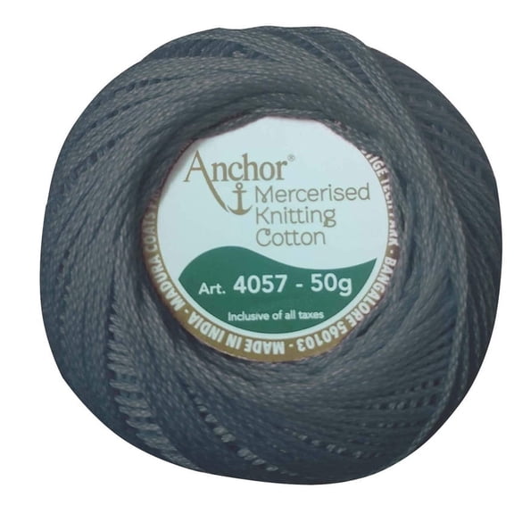 Anchor Crochet Threads Tatting Knitting Hand Embroidery Cross Stitching Balls 50 Grams (Pack Of 1)