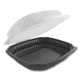 thumbnail image 1 of Anchor Culinary Lites Microwavable Container Clear/Black 100/Carton 4699610, 1 of 2