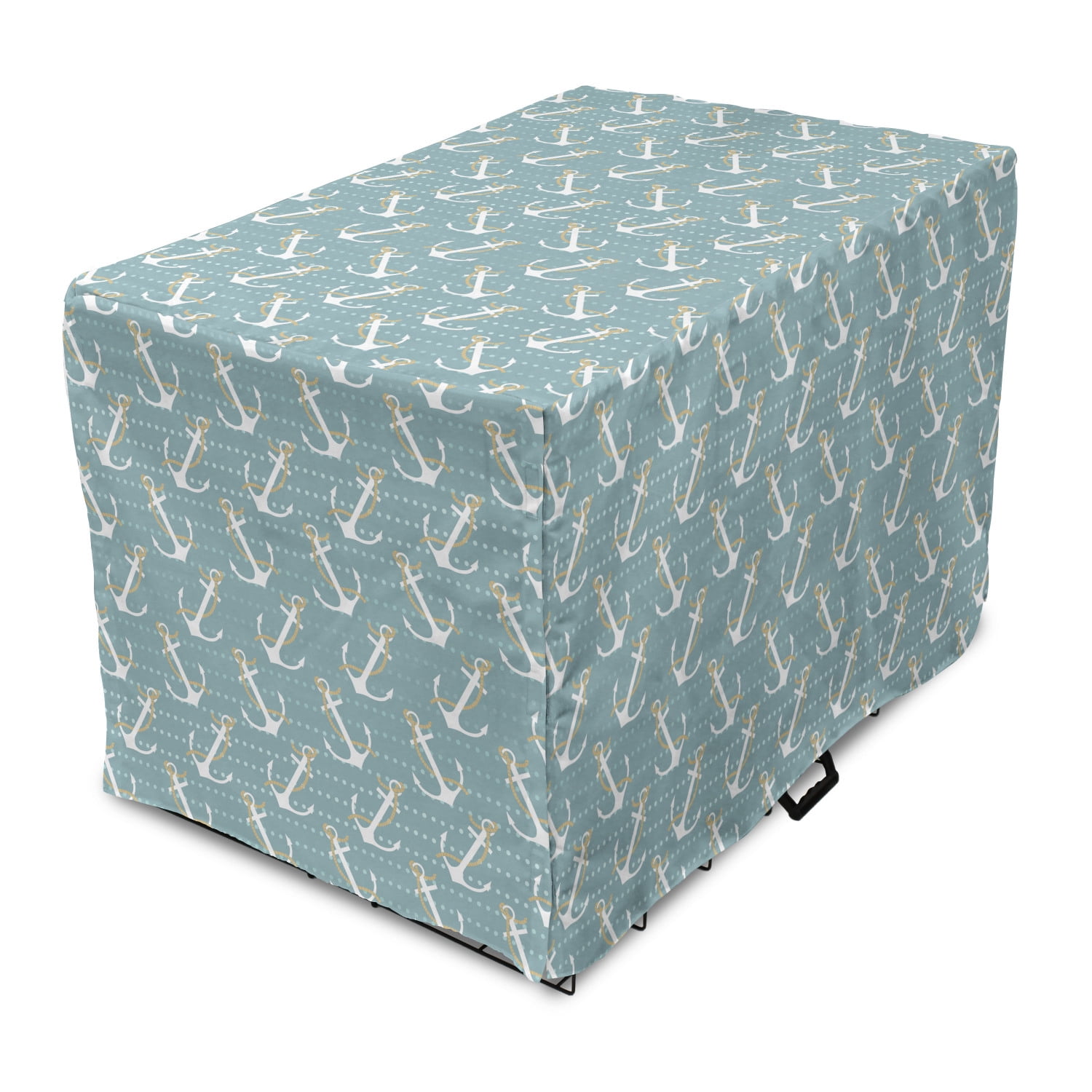 Picture Idea: Anchor Dog Crate Cover Ship Equipments Motif Nautical Marine