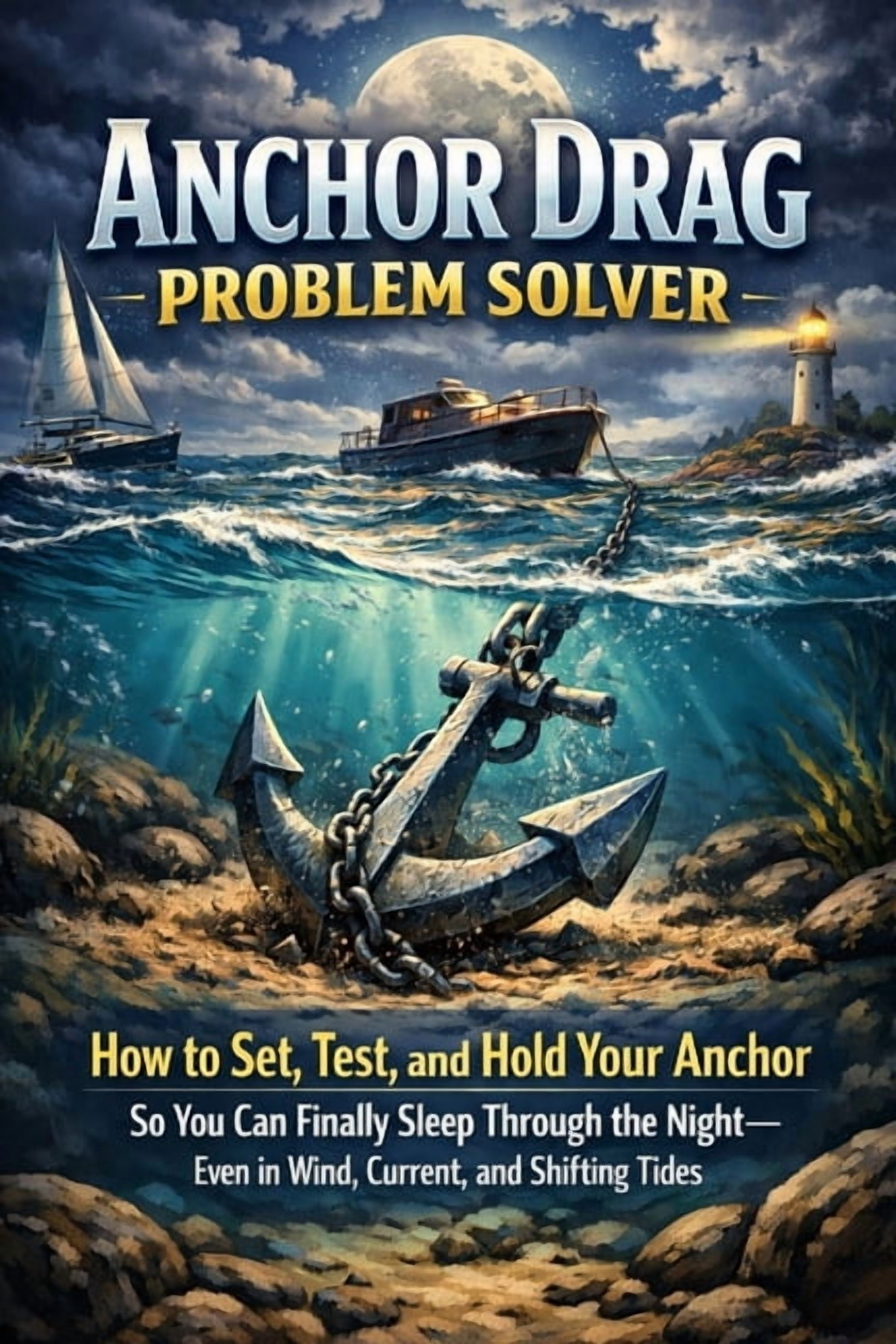 Anchor Drag Problem Solver: How to Set, Test, and Hold Your Anchor So You Can Finally Sleep Through the Night-Even in Wi, (Paperback)