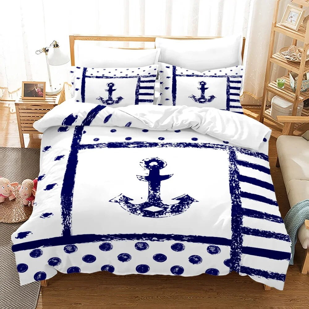 Nautical Anchor Duvet Cover Set GFTOTP7538 main image 0