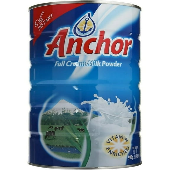Anchor Full Cream Milk Powder - 900 gm (Pack of 12)
