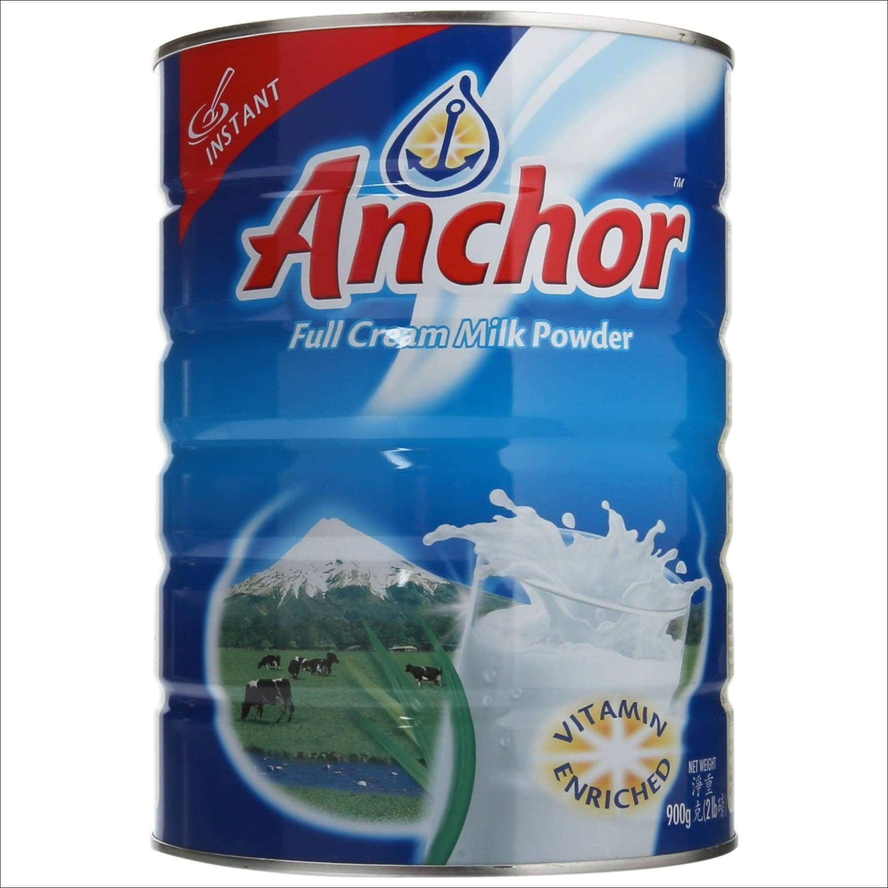 Anchor Full Cream Milk Powder -900g/2lb 2 Pound