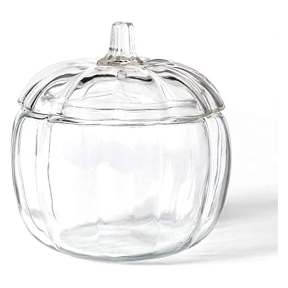 Anchor Glass Pumpkin Candy Jar