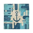 thumbnail image 1 of Anchor Head Scarf, Sea Abstract Design, Head Wrap, 3 Sizes, by Ambesonne, 1 of 2