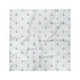 thumbnail image 1 of Anchor Head Scarf, Vivid Blue Anchor, Head Wrap, 3 Sizes, by Ambesonne, 1 of 2