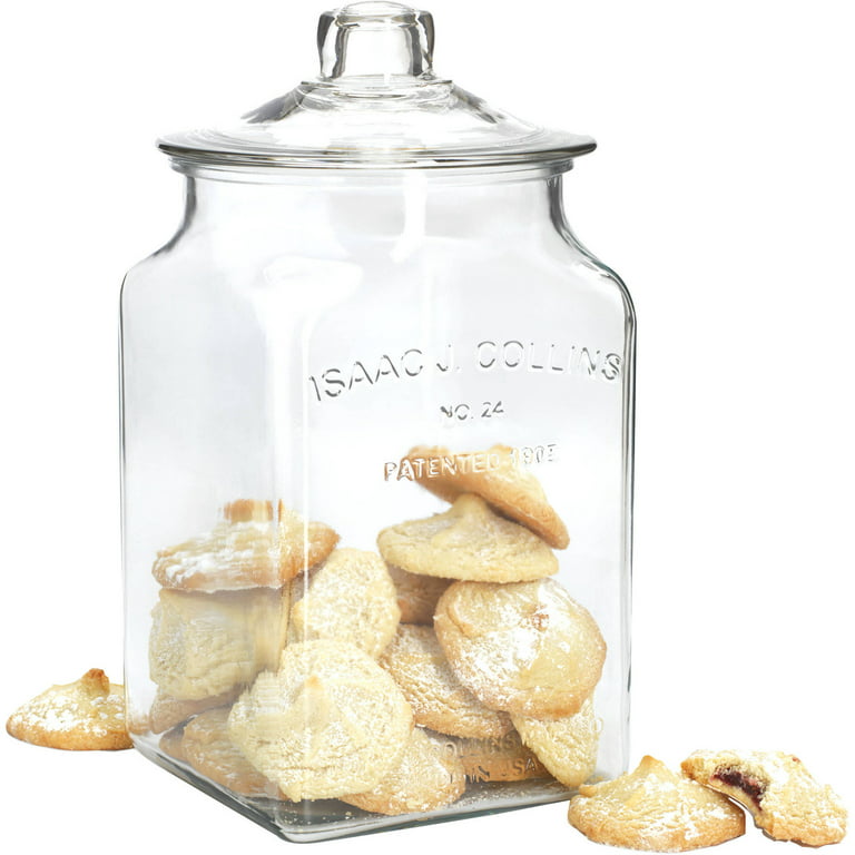 Large 1 gal Cookie Jar w/ Glass Lid by Anchor Hocking at Fleet Farm