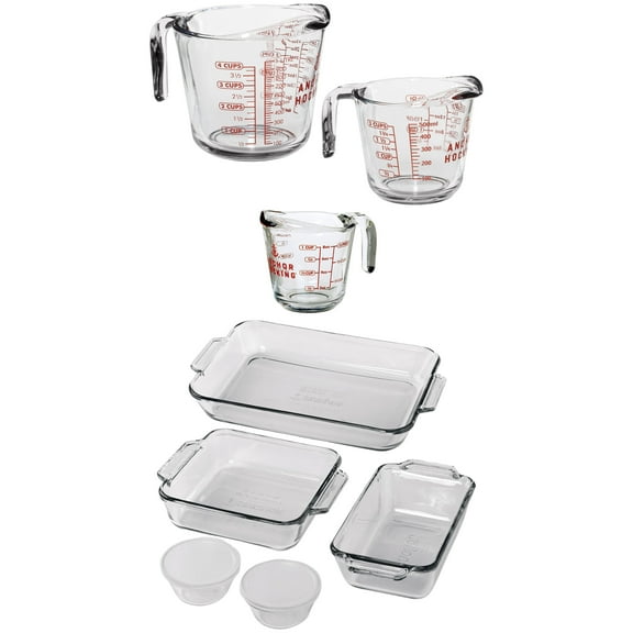 Anchor Hocking 10-Piece Bake & Prep Set