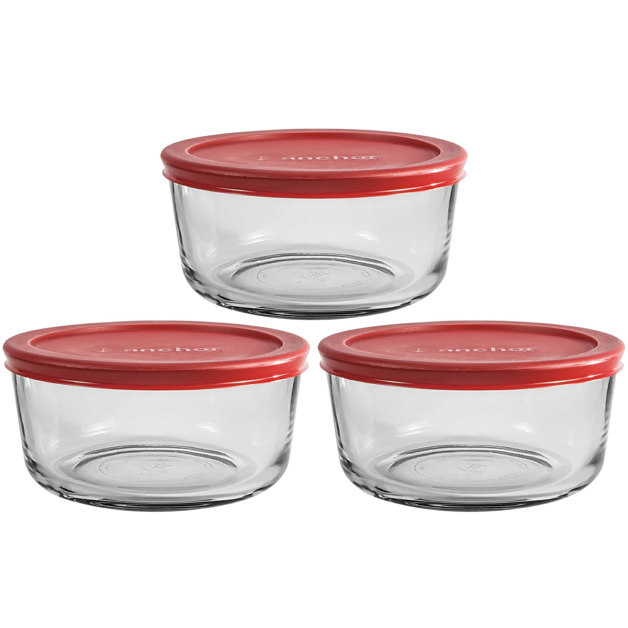 Anchor Hocking Clear Food Storage Container Set 3 pc