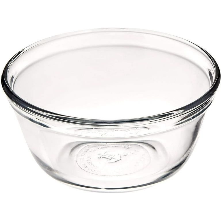 ANCHOR HOCKING 調理用ボウル 4個セット Anchor Hocking 4 Quart Large Prep, Microwave Safe, Microwavable