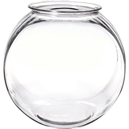 Anchor Hocking 4263 Easy to Use Goldfish Bowl-Drum with 2 Gallon Water Storage Capacity for Indoor Use