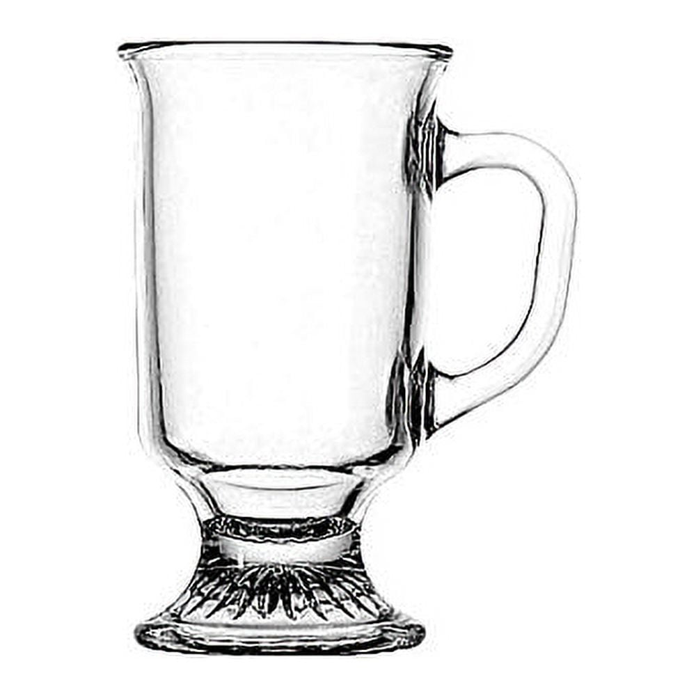 Anchor Hocking 69738 Irish Coffee Mug 8 oz. Clear - Walmart.com