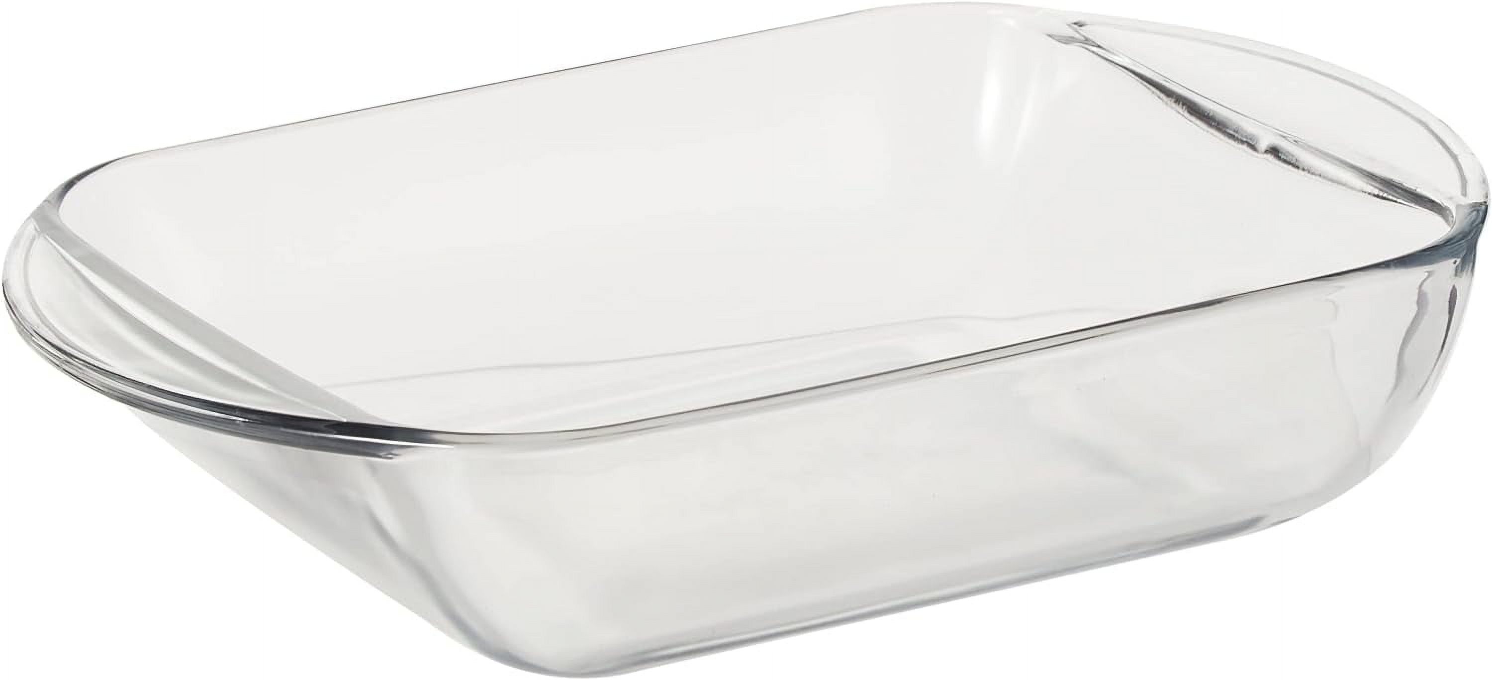 Anchor Hocking 77887 FireKing Square Cake Dish, Glass, 8Inch