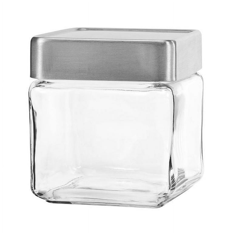 1.5 Quart Stackable Square Canister, Candy Jar