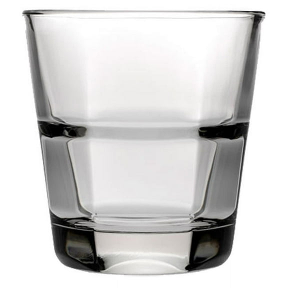 Anchor Hocking 90252 Clarisse 10 Oz. Stackable Rocks Glass - 24 / CS