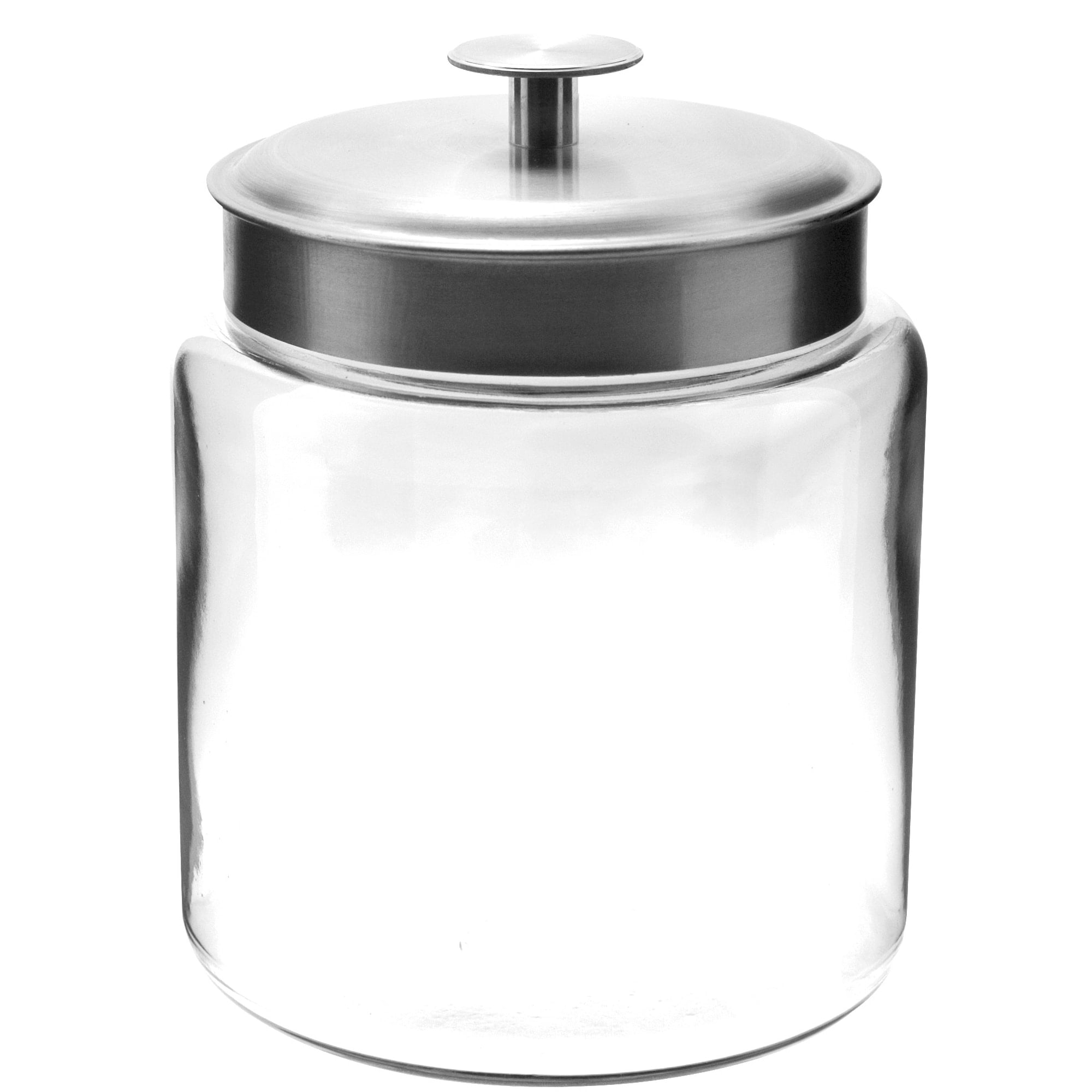 Anchor Hocking 95541AHG17 Mini Montana 96 Oz. Glass Jar w/ Lid