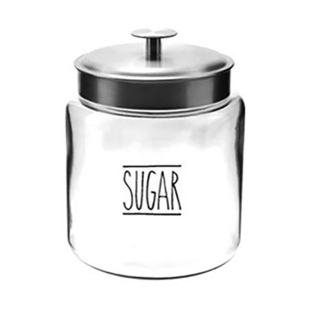 Anchor Hocking 96 oz Li Sugar Montana Jar with Stainless Steel