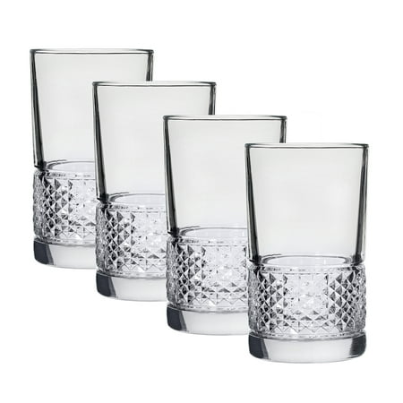 Anchor Hocking Alistair 16 oz Drinking Glasses, Set of 4