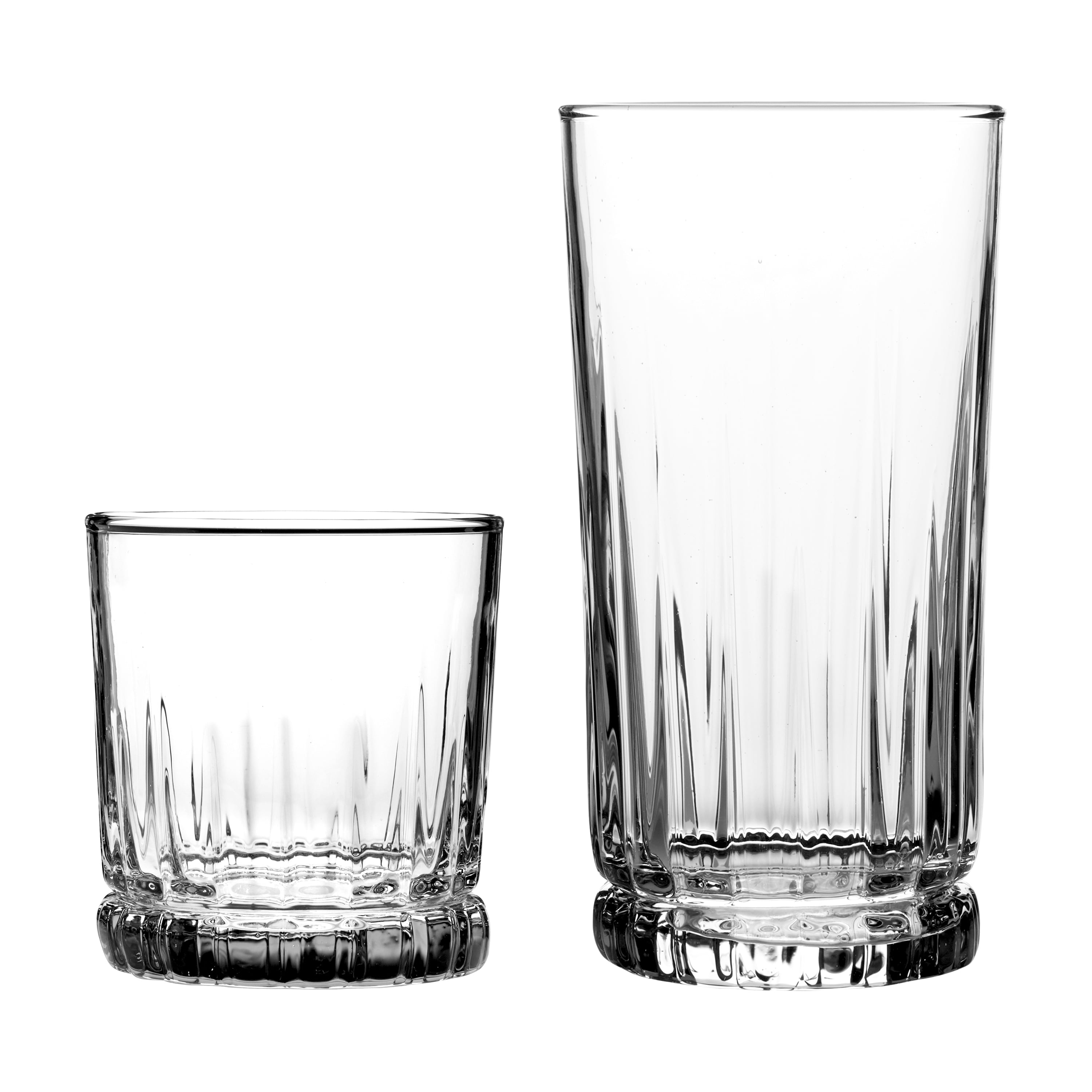 Anchor Hocking Anniston Drinking Glasses, 16 Piece Set