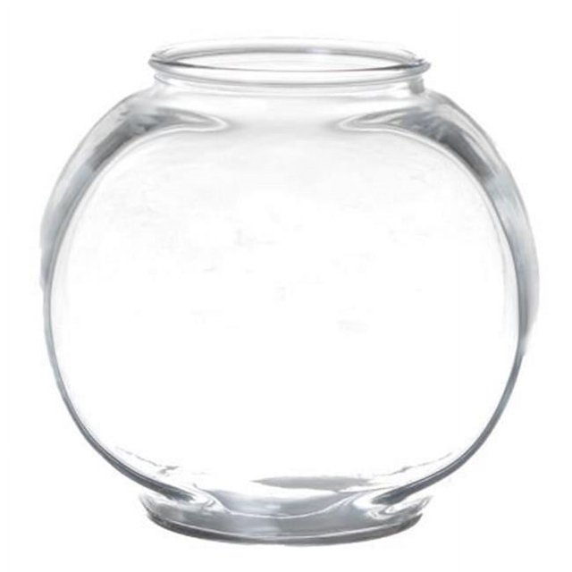 Anchor Hocking Classic Glass Drum Fish Bowl