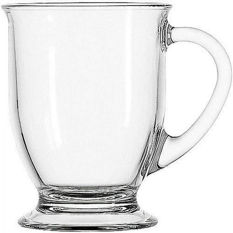 Encheng Glass Mugs Set,Clear Coffee Mugs With Handle 16 oz,Tea Mugs  500ml,Glass Cups With Handle,Gla…See more Encheng Glass Mugs Set,Clear  Coffee Mugs