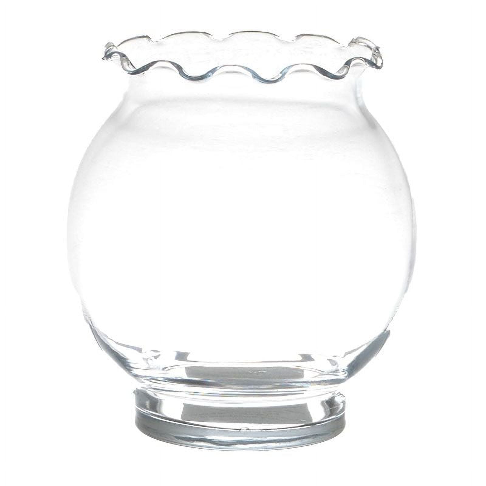 Acopa 94 oz. Fishbowl Glass Pitcher - 4/Case
