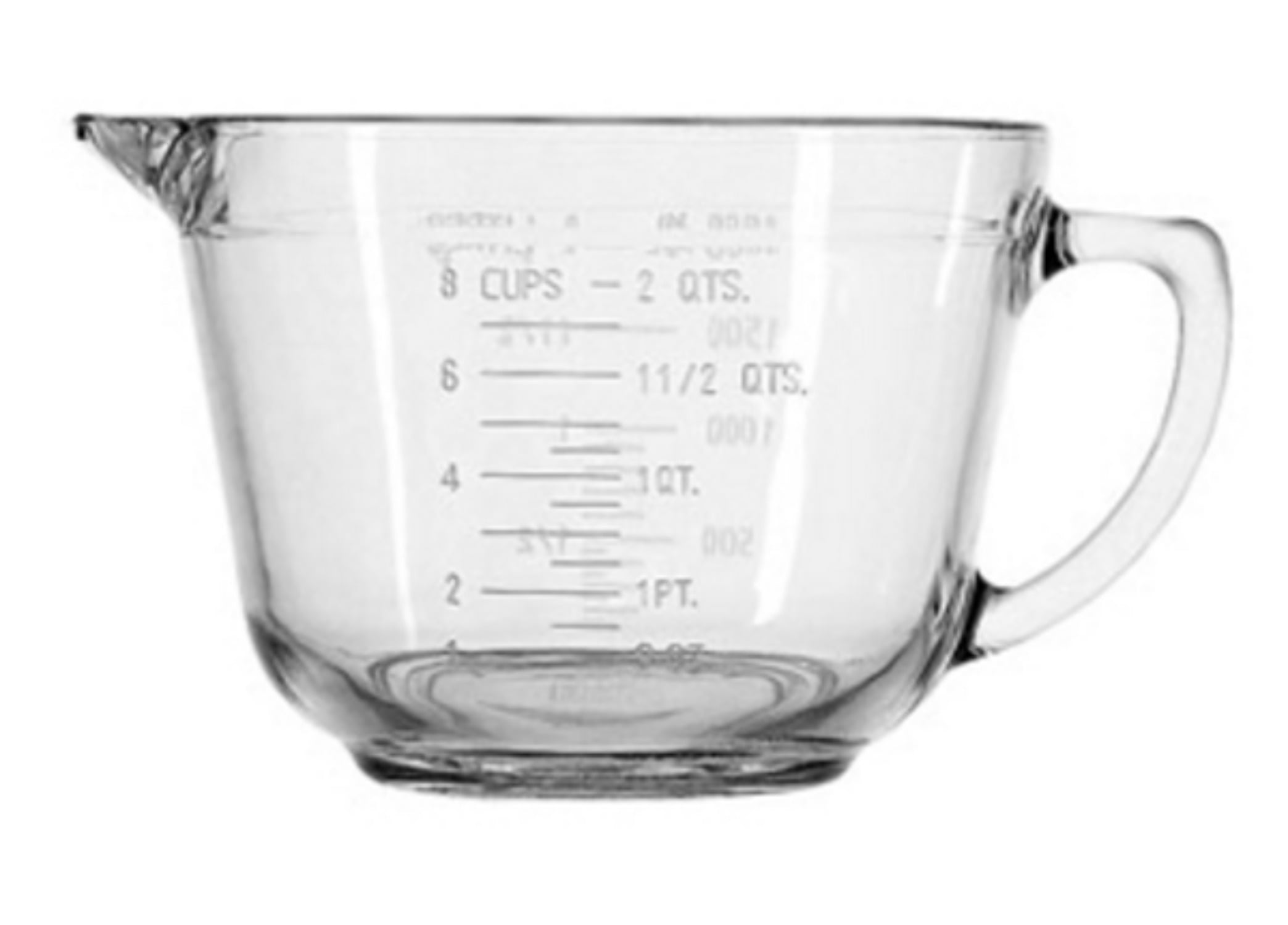 Anchor Hocking Glass 2 Quart Batter Bowl - Walmart.com