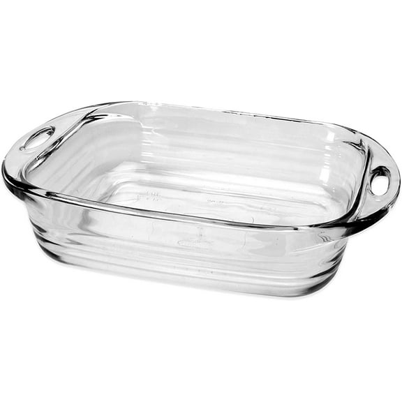 Anchor Hocking Glass 2 Quart Clear Square Cake Dish