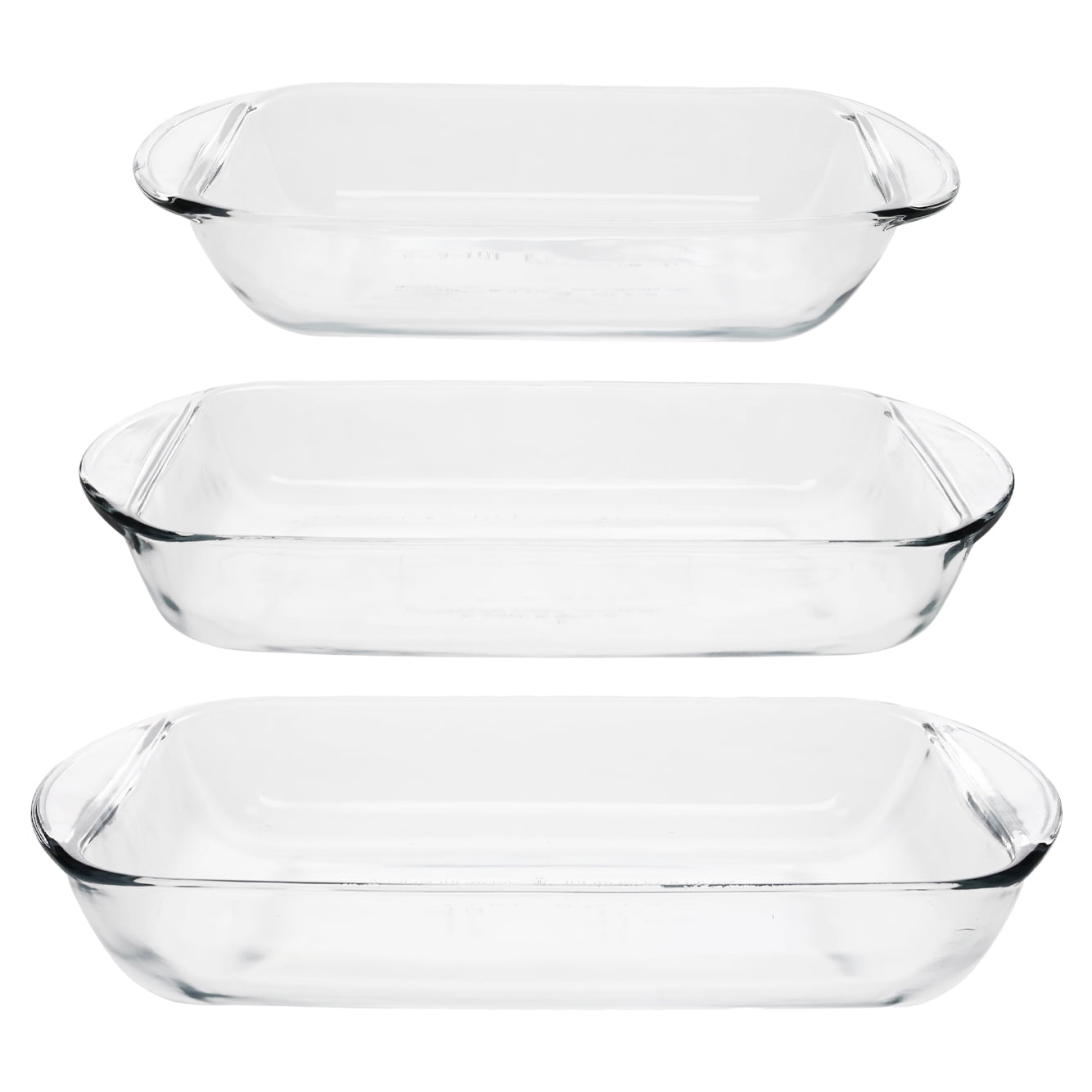 Anchor Hocking Glass Baking Dish Value Pack, 3 Piece - Walmart.com