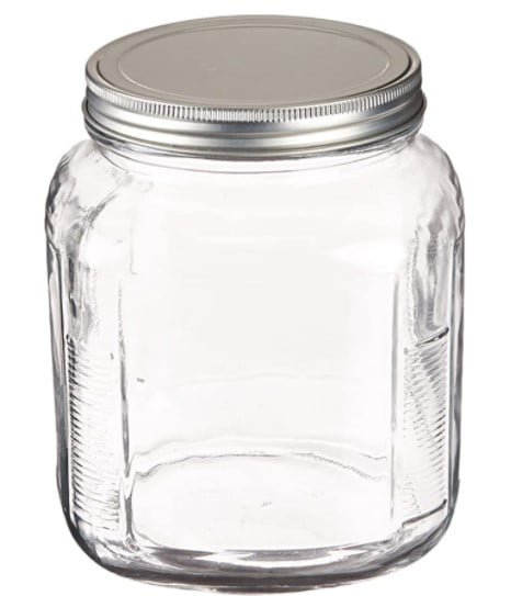 Anchor Hocking Glass Cracker Jar with Lid, 1 Gallon - Walmart.com