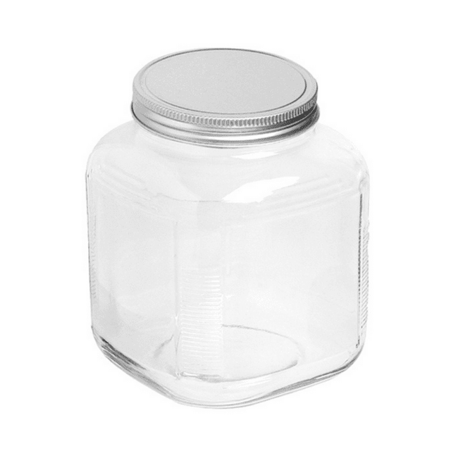 Anchor Hocking Glass Cracker Jar with Lid, 1 Gallon