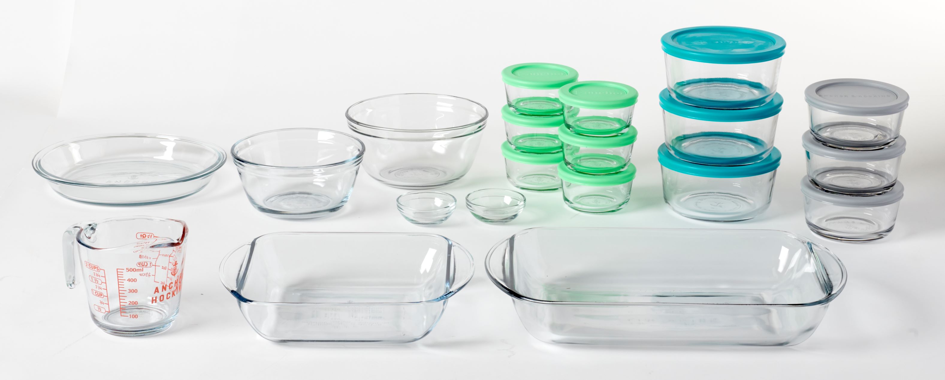 Anchor Hocking Glass Food Storage Containers & Glass Baking Dishes, 32 Piece Set - image 1 of 6