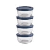 Food Storage Images Anchor Hocking 1 cups Clear Food Storage Container Set 4 pk - Walmart ...