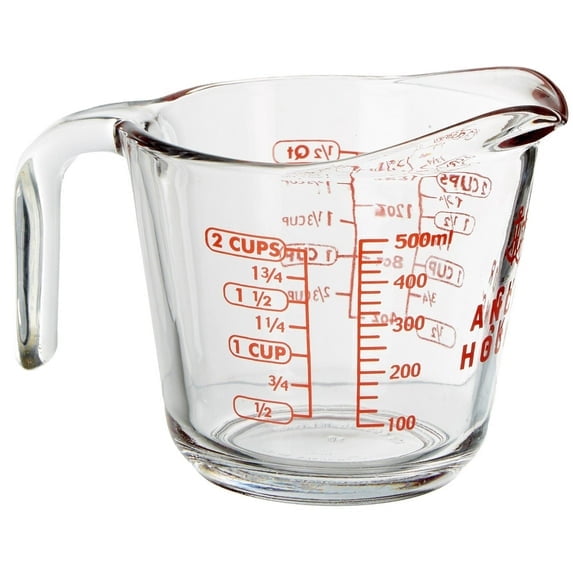 Anchor Hocking 2-Cup Glass Measuring Cup – Durable & Versatile