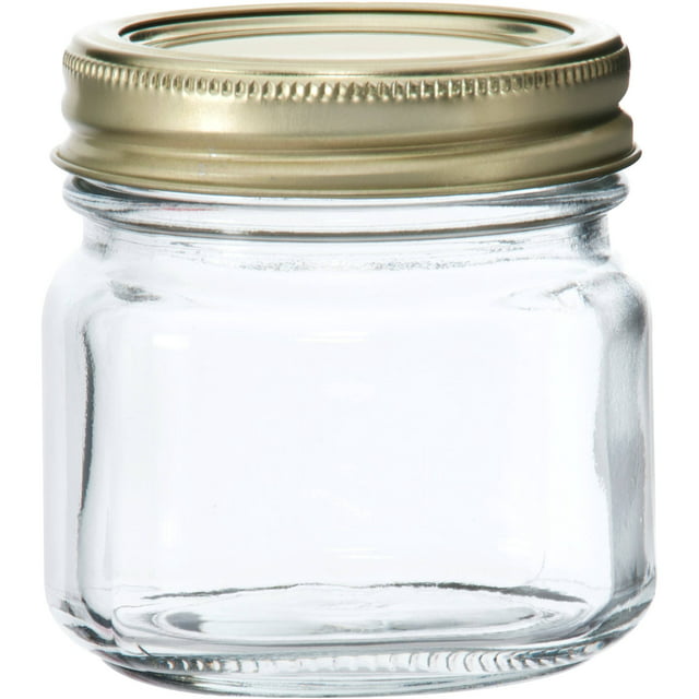 Anchor Hocking Half-pint (8oz) Glass Canning Jar Set, 12pk