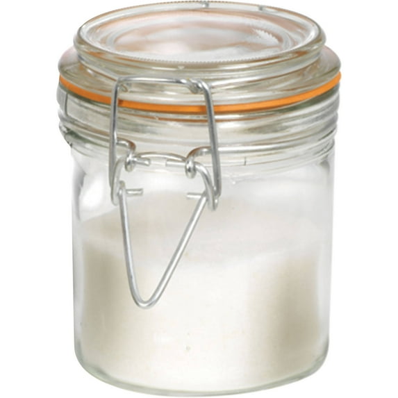 Anchor Hocking Hermes Clamp Top 9.4 Oz Glass Jar