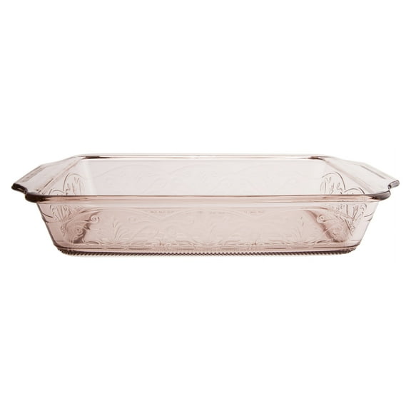 Anchor Hocking Laurel 3 Quart Rosewater Baking Dish