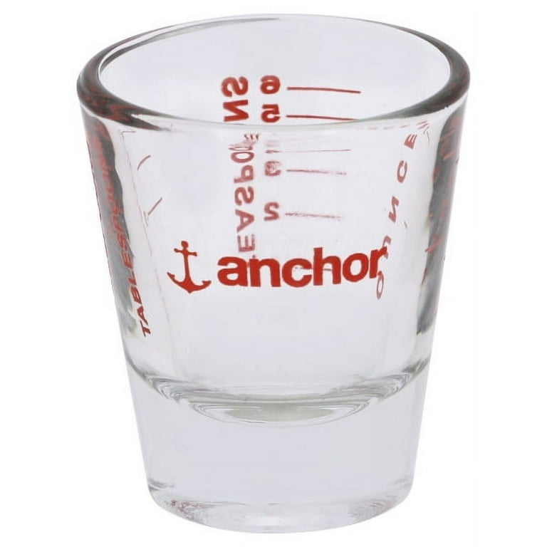Anchor Hocking 1 ounce Measuring/Shot Glass – Black Ink Boston