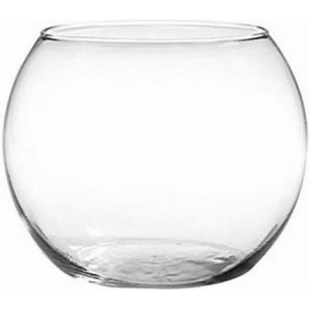Anchor Hocking AH32080 3.5 in. Rose Betta Bowl, Clear