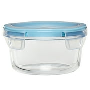 Anchor Hocking TrueLock Locking Lid Glass Food Storage Containers, 4 Cup Round